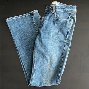 Vtg Y2K very low rise Express precision fit flares jeans sz juniors 3